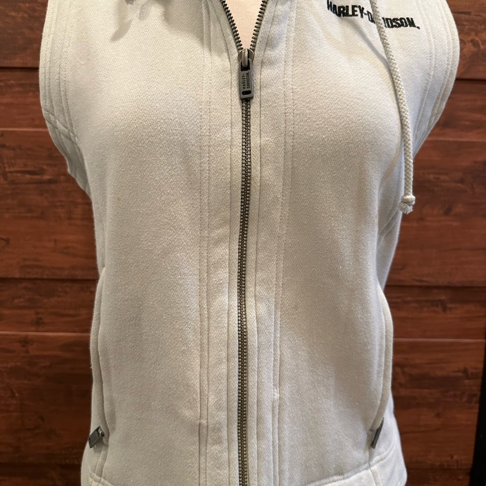 Harley-Davidson hoodie vest